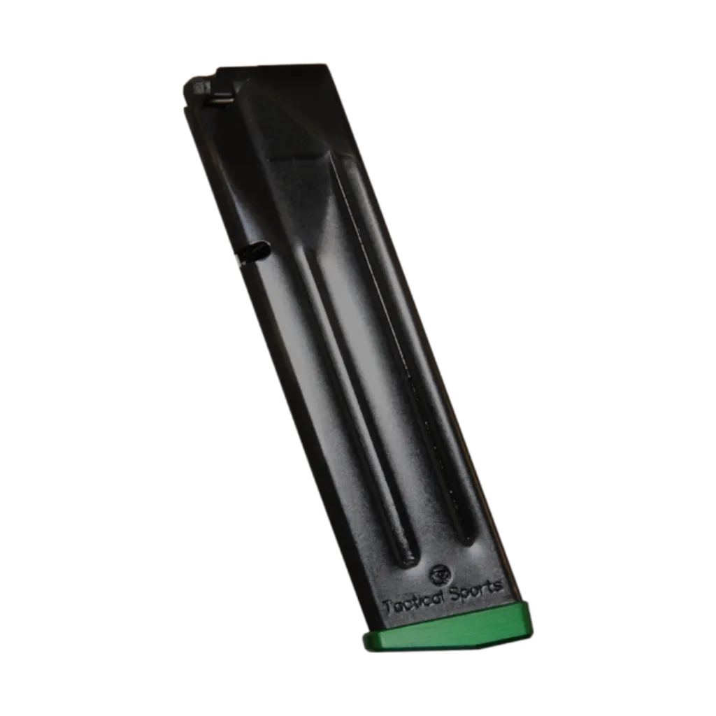 Magazin CZ TS2 Racing Green 20-Schuss, 9mm Para, schwarz