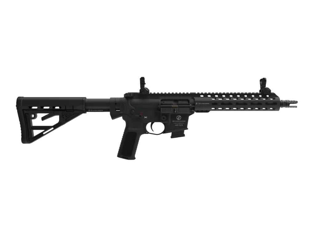 Schmeisser AR15-9 S4F Black 10.5" 9mm Para