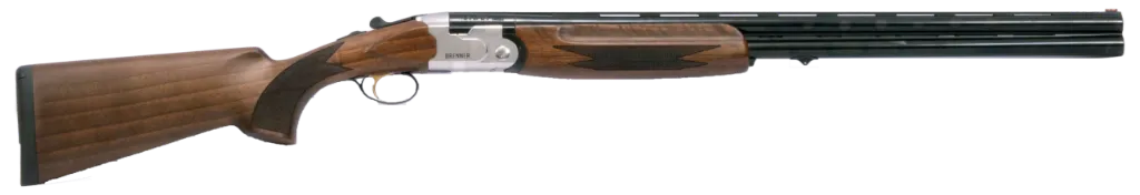 Bockdoppelflinte Brenner BF18 Silver, 12/76, 710mm Lauflänge